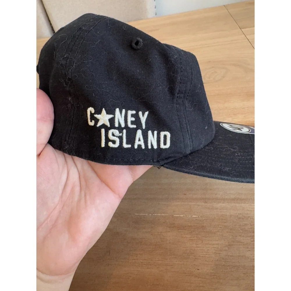 '47 Brand 47 Coney Island Steeplechase Face Kids Black Baseball Hat‎ SnapBack